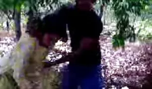 क्लोज़ अप अपनी पत्नी के बड़े लेबिया पर शुक्राणु पोर्न व् ले लिया